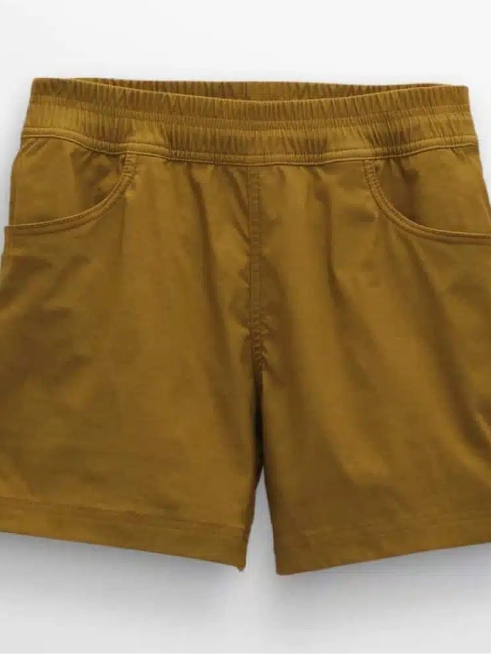 Prana Women's Caramel Brown Performance Pull-On Shorts